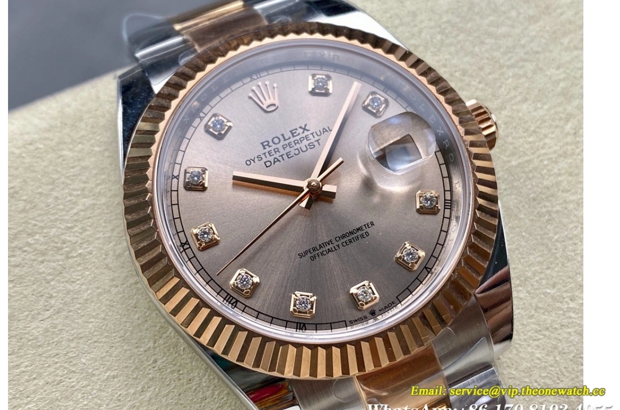 Oys Datejust 41mm ARF Version) SS Heavy Dia Champagne SH3235(Tungsten 126331 RG 1217